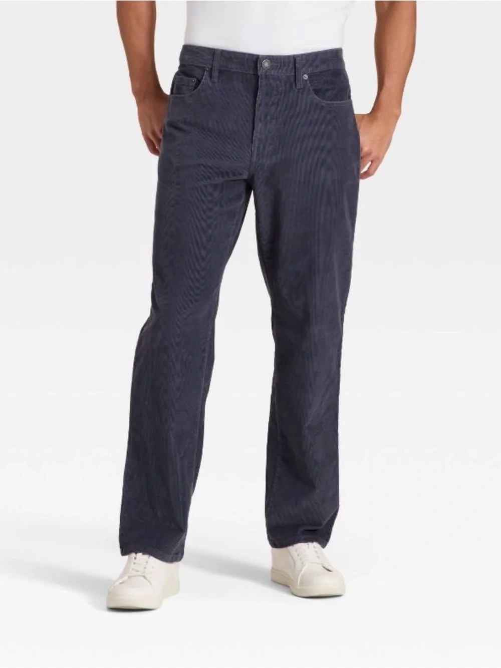 Men's Straight Fit Corduroy 5-Pocket Pants - Goodfellow & Co 36x32